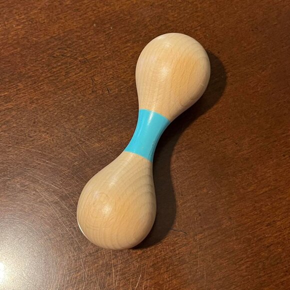 Lovevery Wooden Rattle from The Charmer play kit 3-4 months - Picture 1 of 4